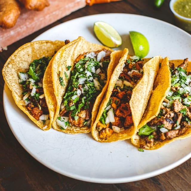 Regular Grilled Chicken Taco.