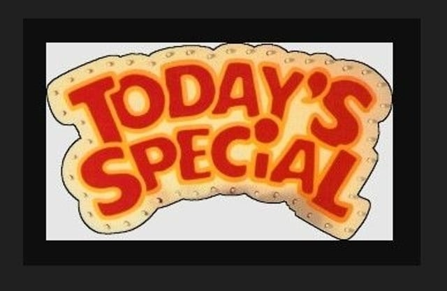 Tuesday Special.