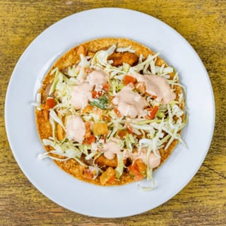Shrimp Tostada