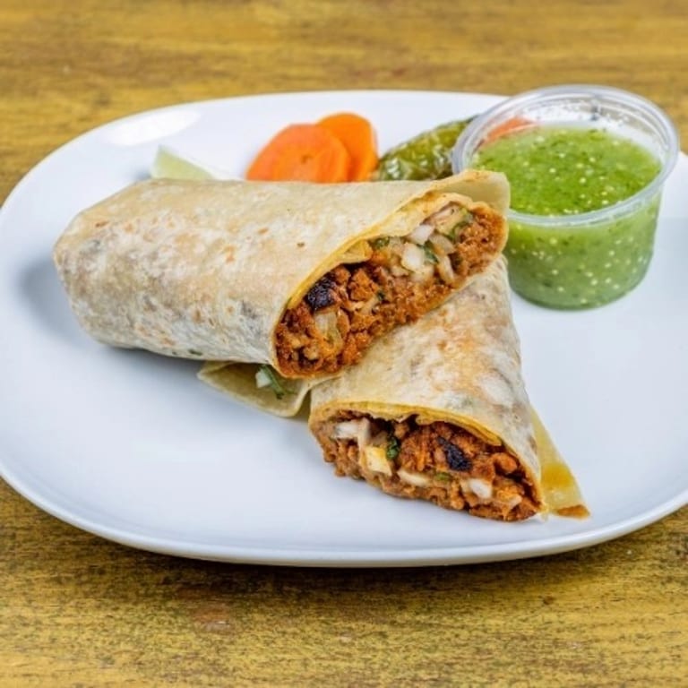 Delicious Al Pastor Burrito