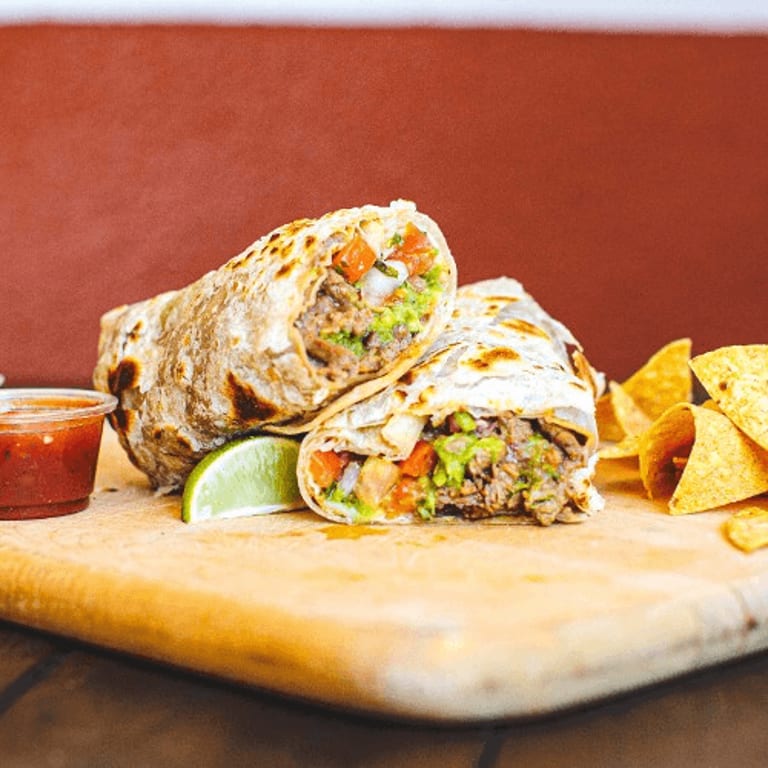 Delicious Carne Asada Burrito